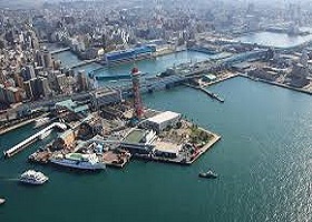 Scenic Cruising Kanmon Strait / Fukuoka (Hakata), Japan
