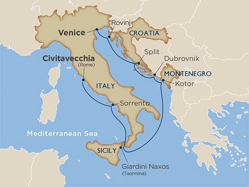 8 days - Classic Italy & Dalmatian Coast [Rome to Venice]